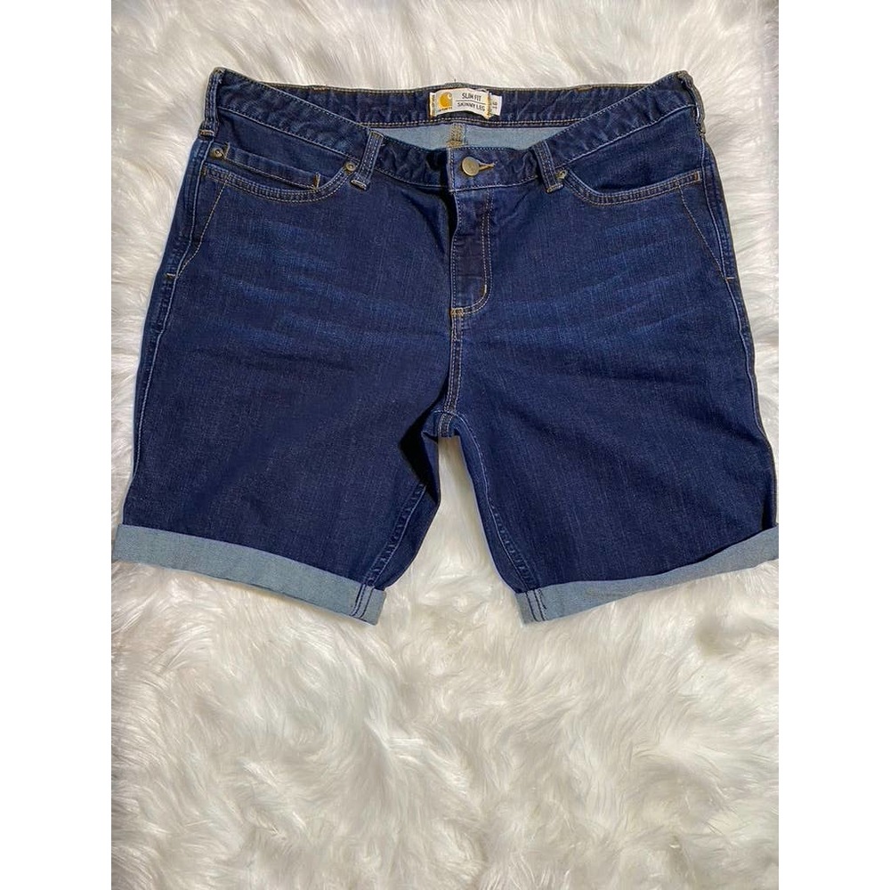 Women's Carhartt Jean Shorts: Size 16